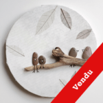 tableau oiseaux galets