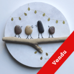 artistik pebble birds